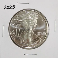 2025 American Silver Eagle 1 oz BU #SC