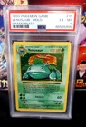1999 Pokemon Base Set Venusaur Shadowless Holo 15/102 PSA 6