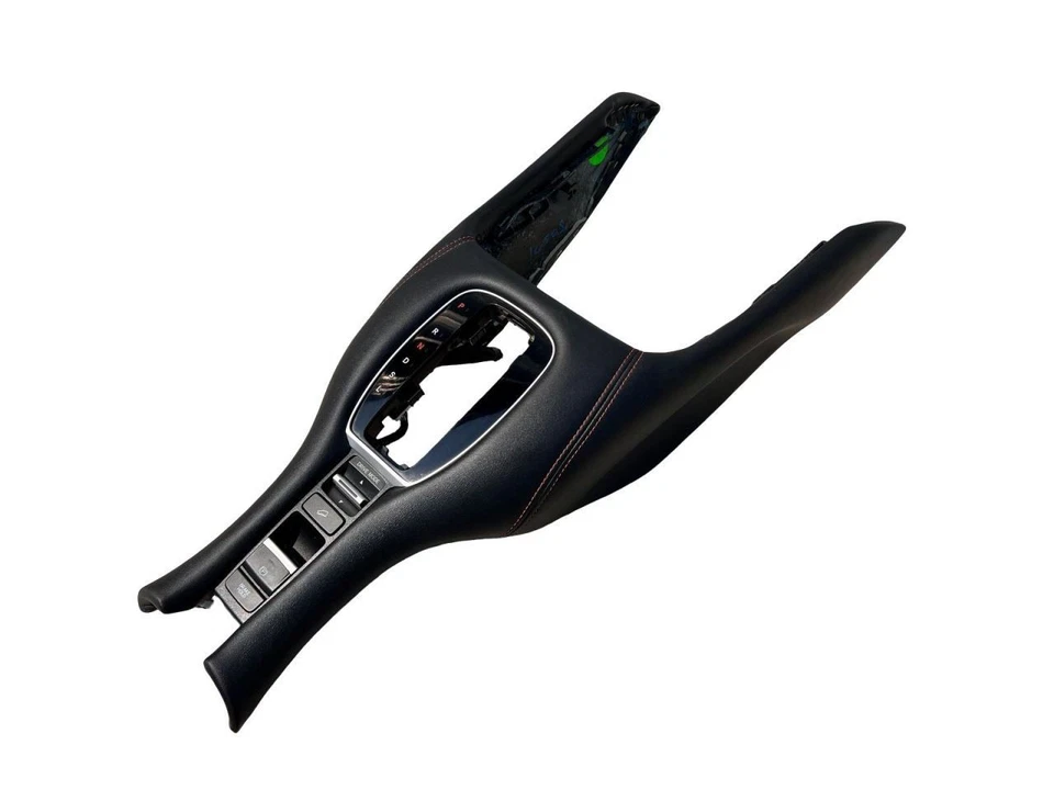 Крышка переключателя передач центральной консоли 2023-2025 Honda HR-V с тормозным переключателем черная - Изображение 3 из 4