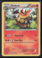 Emboar -  (Cracked Ice Holo) Holo Rare Deck Exclusives 019/114 HP Pokemon Card