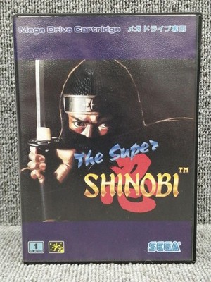 SEGA MD Soft The Super Ninja Used