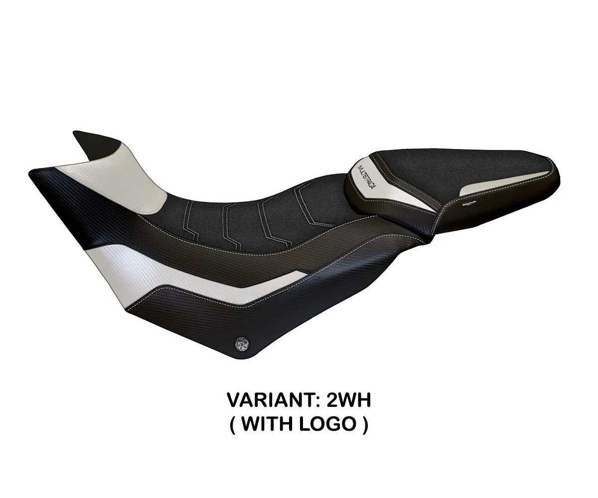 Seat saddle cover Slapy Ultragrip White TPZ DUCATI MULTISTRADA 950 2017 2021 R1