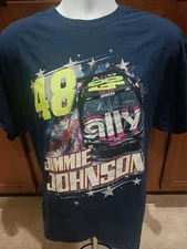 Hendrick Motorsports XL Jimmie Johnson #48 ally Chevy Blue Shirt NASCAR Racing