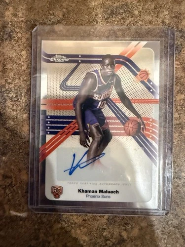 2025 Topps Chrome Khaman Maluach Next Stop Signatures (RAW)