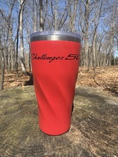 Dodge Challenger 50 Red Insulated Tumbler wit...
