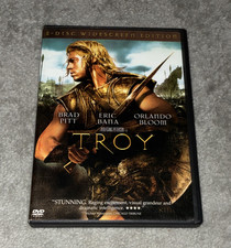 Warner Bros. Troy 2-Disc Widescreen Subtitles DVD R Action Pitt Bana Bloom