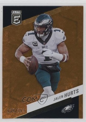 2023 Panini Donruss Elite Orange /399 Jalen Hurts #44 1pe9