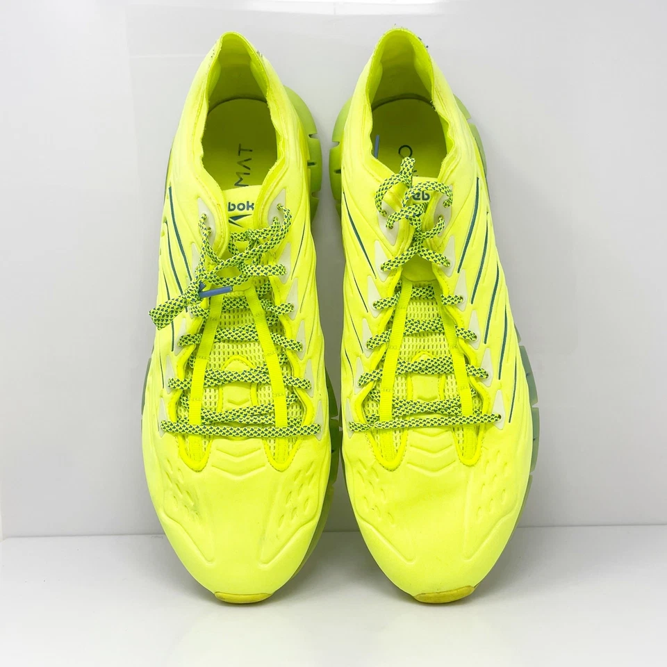 Zapatillas deportivas Reebok para hombre Zig Kinetica FX2461 amarillas talla 15 Foto 4 de 4