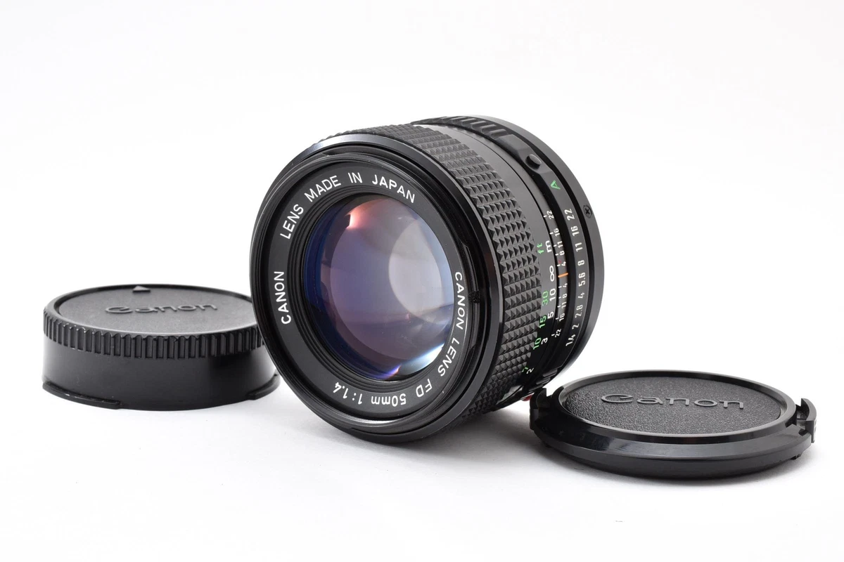CANON LENS 50mm F/1.4 マニュアル レンズ @4383 Canon 50mm f/1.4 Camera Lenses for sale | eBay