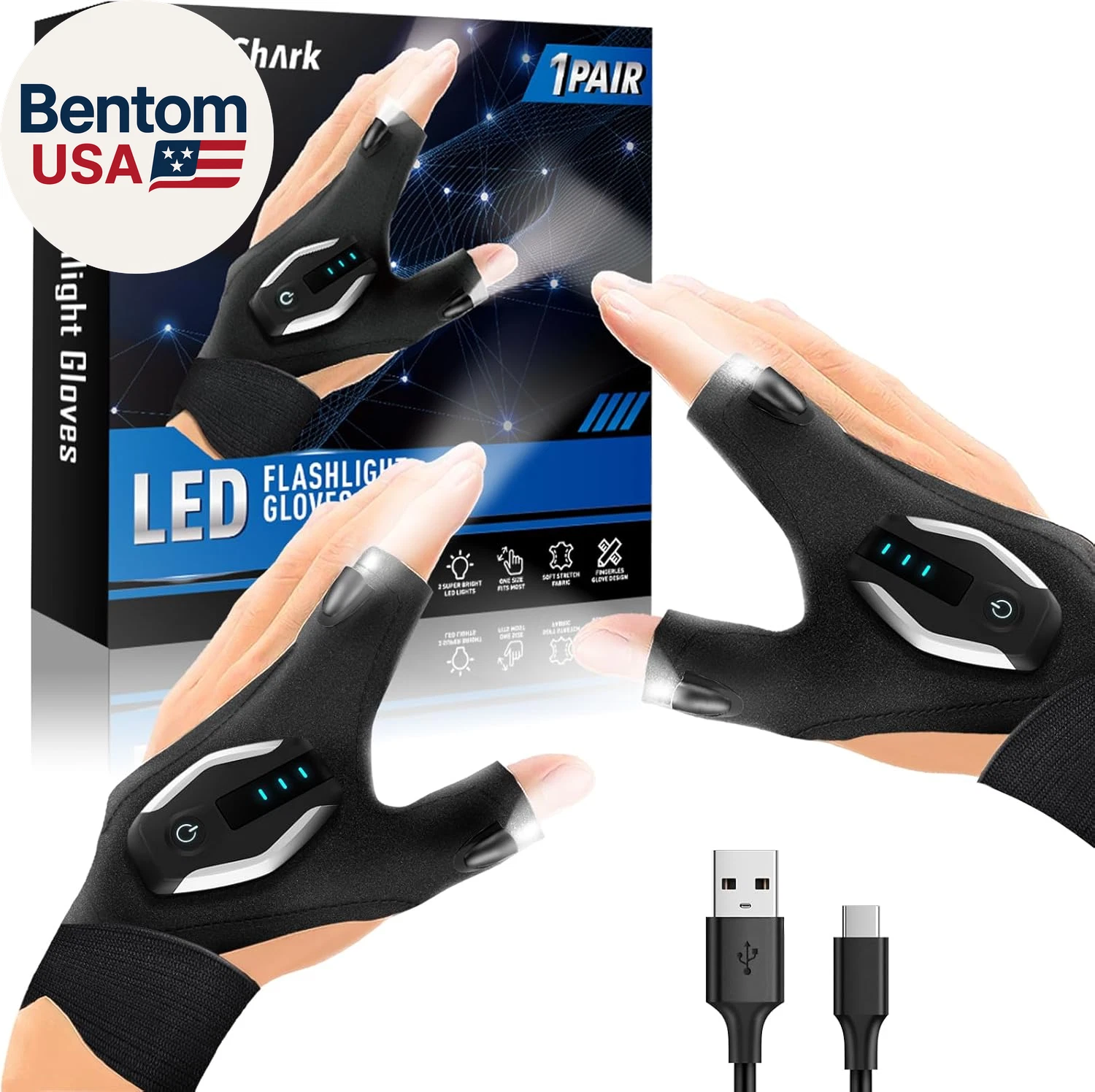 Valentines Day Gifts for Him, LED Flashlight Gloves, Mens Valentines Gifts for M
Opens in a new wind