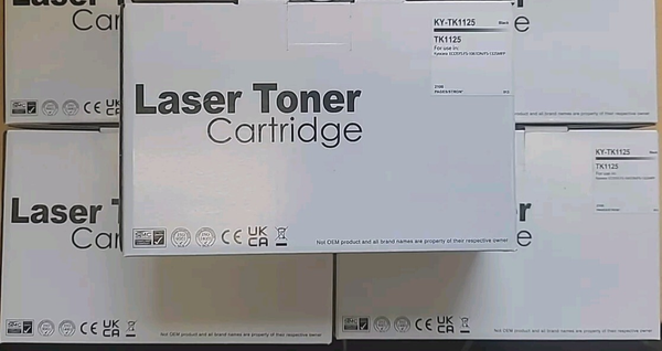 5X Toner Kompatibel TK 1125 Toner-Kartusche FüR Kyocera FS-1061 DN FS-1325 MFP-image