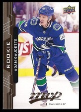 Adam Gaudette 2018-19 Upper Deck MVP Rookie Card!!