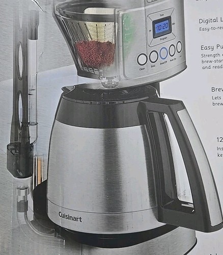 Cuisinart DCC-3400P1 12-Cup Stainless Thermal Carafe, Pre-Owned . . . Works Well - Picture 4 of 10