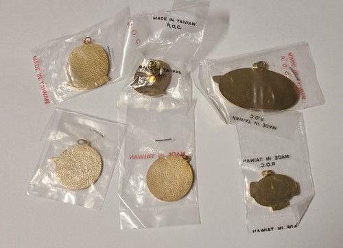 NASA Space Shuttle Columbia Challenger Pin Charm Pendant  Astronauts Lot of 6 - Picture 2 of 11