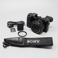 Sony Alpha A6000 24.3MP Digital Camera with 16-50mm Lens - READ DESCRIPTION