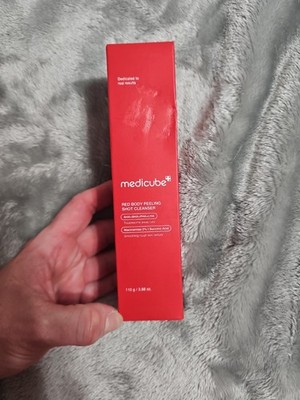 Medicube Red Body Peeling Shot Cleanser 110g AHA, BHA, PHA, LHA NEW IN BOX!