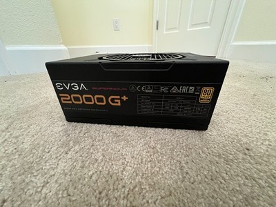 EVGA 2000G+ SUPERNOVA GOLD POWER 2000W SUPPLY (200V - 250V) GAMING / SERVER