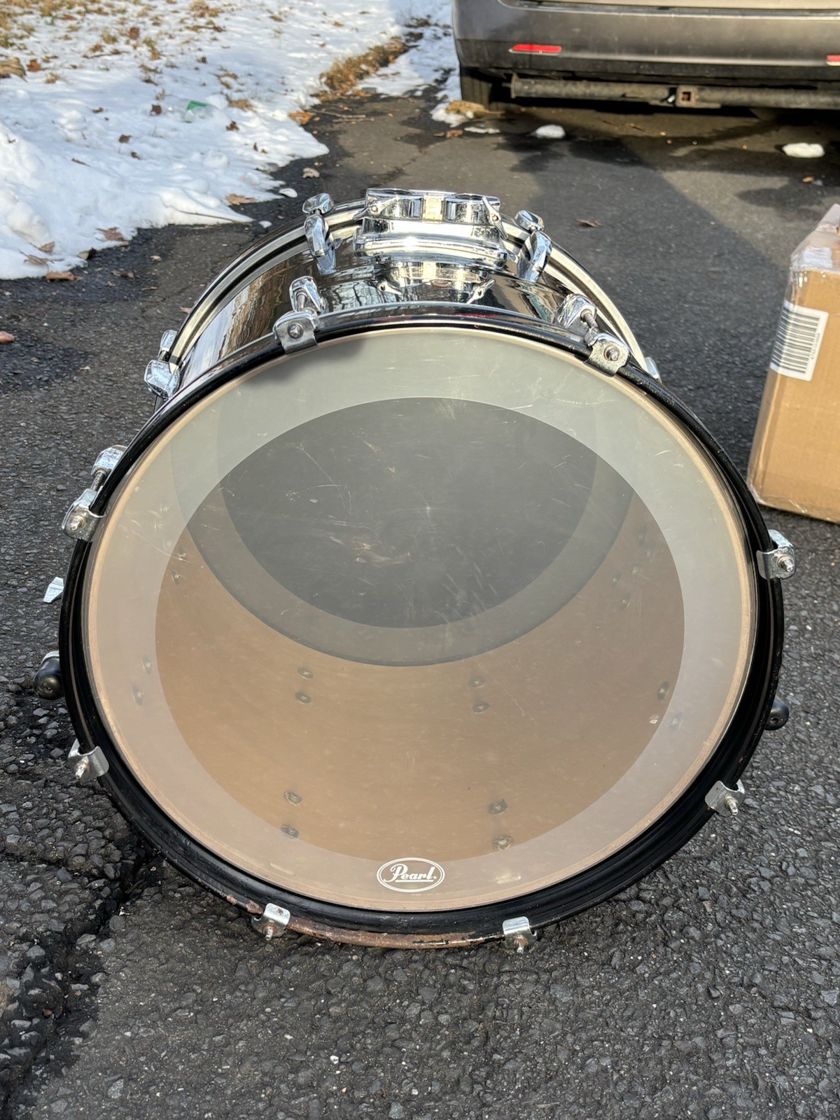 Pearl Export Black 20” Bass Drum