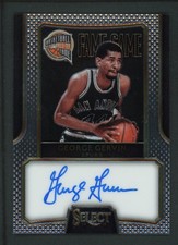 2014-15 GEORGE GERVIN 063/149 AUTO PANINI SELECT FAME GAME AUTOGRAPHS