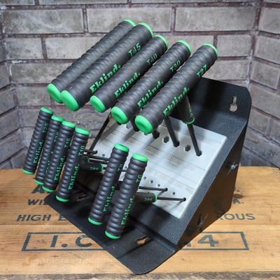 Eklind USA 68992 Power-T Handle TORX Star Key - 11Pc Set T6-T50, W/ Stand