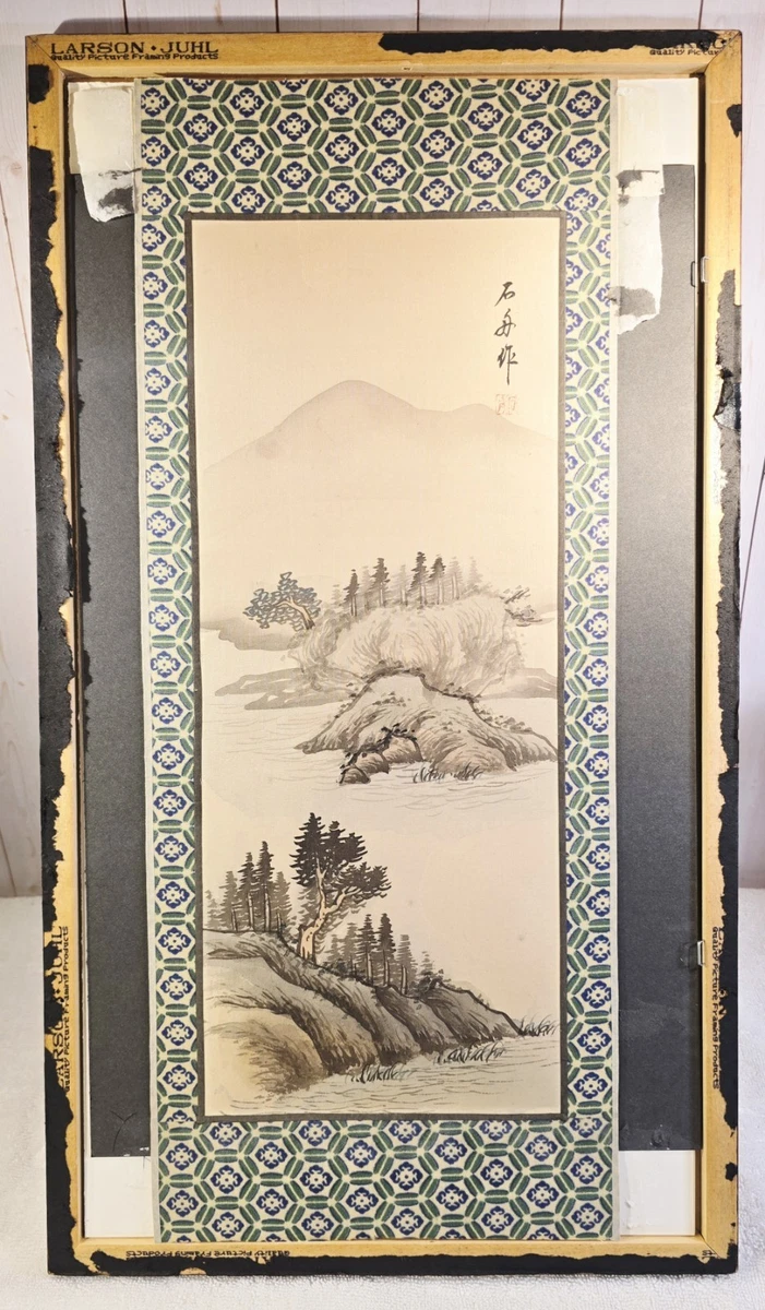 25+ Antique Silk & Fabric Japanese Paintings & Scrolls 1900-1940