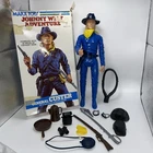 1975 Marx Johnny West Adventure Vintage JWA General Custer w/Box Blue & Silver