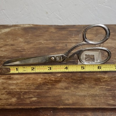 Vintage Palm Tree Logo Scissors w/ Different Finger Grips Made in Germany