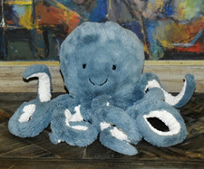 Jellycat Plush Medium " STORM" Octopus Ocean Sea Creature Retired