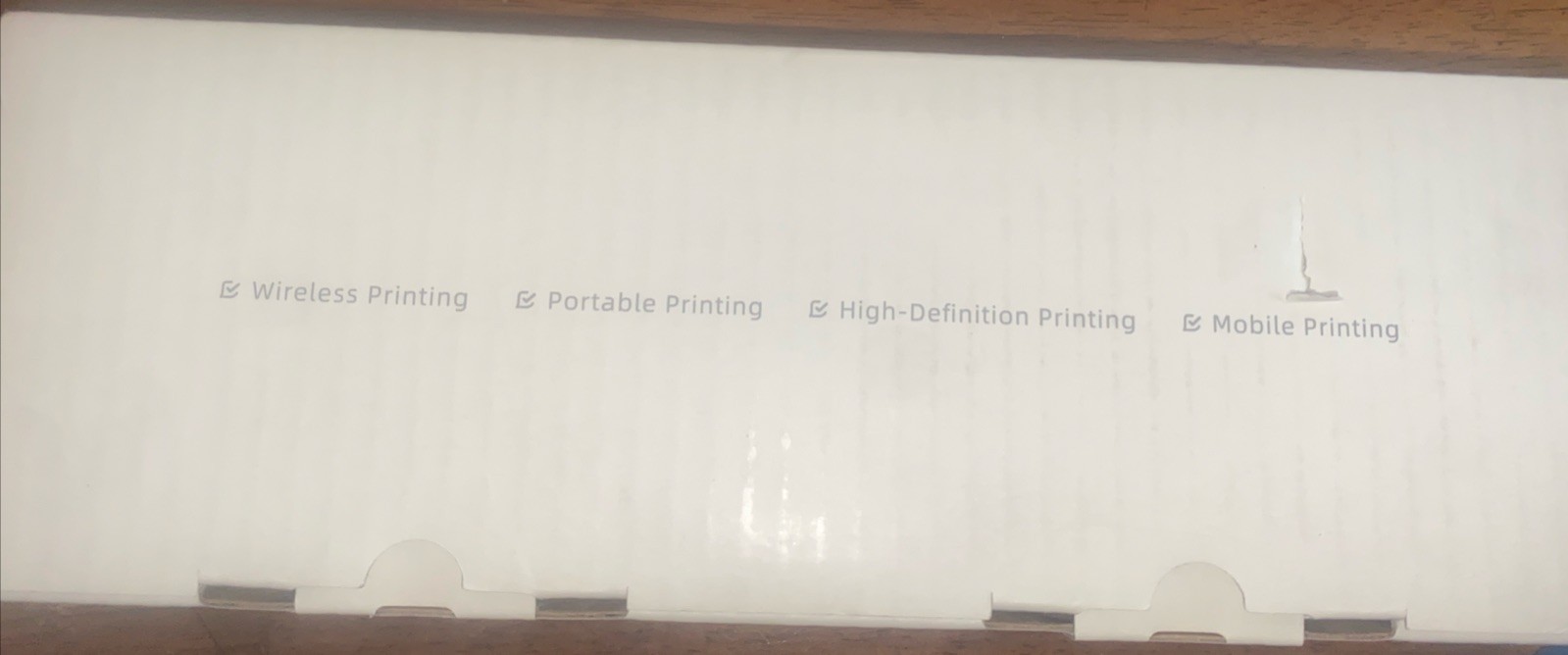 Portable Thermal Printer Complete Set w/ Case, Charger & Paper – Tested