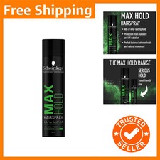 Image of Max Hold Hairspray 300ml - Mega Strong Hold, Non-Sticky | 48-Hour Style Control