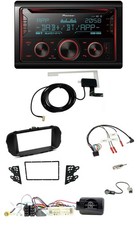 Pioneer 2DIN Lenkrad DAB USB CD Bluetooth Autoradio f&uuml;r Kia Soul 17-19 schwarz D