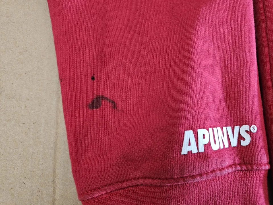 Sudadera con Capucha AAPE by a Bathing Ape Universe Talla 2XL XXL Roja  Foto 3 de 4