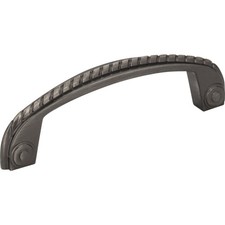 Rhodes 96 mm Center-to-Center Cabinet Bar Pull, Brushed Black Nickel