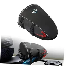 Upgrade 15L Waterproof Sports Motorbike Rear Seat Bag with Motorcycle Tail Bag