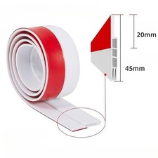 1M Door Bottom Gap Sealing Strips Windproof Insect-proof Self-adhesive TPE Tape