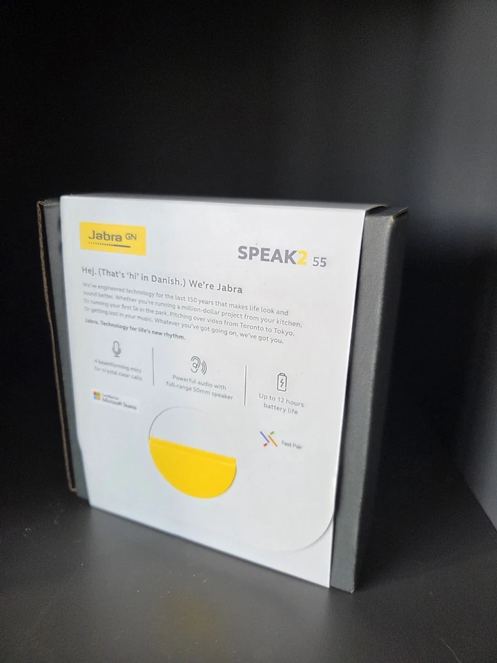 Jabra Speak2 55 Wireless Bluetooth Speakerphone - Image 2 of 2