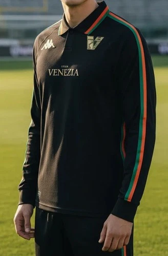 VENEZIA F. C. 2023 - ORIGINAL BLACK HOME Jersey 2026 - Kappa - ASK FOR SIZES