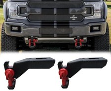 Mst 1 Pair Steel Front Tow Hook Shackle Mount Kit For 2009-2022 Ford F150