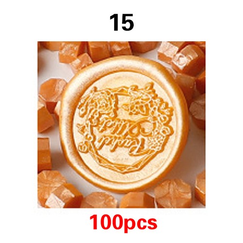 100Pcs Sealing Wax Beads Stamp Vintage DIY Wedding Invitation Envelope Making US - Picture 25 of 61