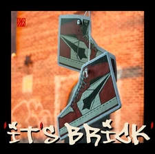 FND Bullish'1 [ It's Brick ] Custom Car Air Freshener Stylish Sneakers