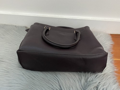 Crossbody Maroon Red Faux Leather Shoulder Handbag Purse Maroon Red Linea NWT - Picture 7 of 7
