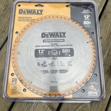 DEWALT 12” in 80T Circular Saw Blade DWA11280 PREOWNED