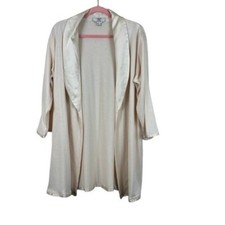 VTG Valentino Intimo Satin Trim Robe Size Small Luxury