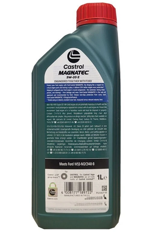 Castrol Magnatec Professional E 5W 20 6 Liter Ford Motoröl WSS-M2C948-B - Bild 3 von 3