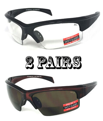 Interno Bifocali Sicurezza Lettura Occhiali Da Sole Lettore - Foto 4