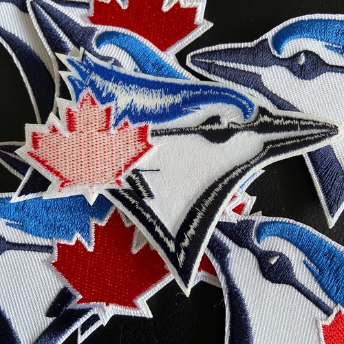 Toronto Blue Jays Patch Baseball Sports Embroidered Iron On Patch 3.5x2.5" - Bild 3 von 3