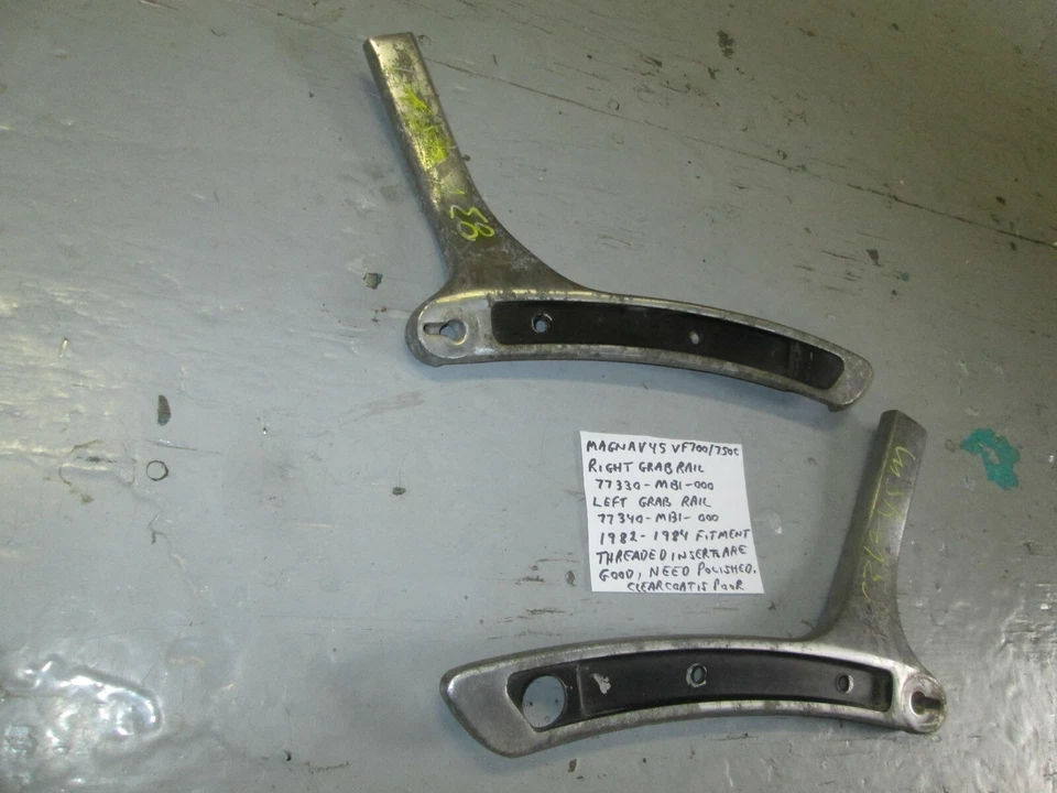 Magna V45 VF-700C / VF-750C L/R Grab rail set 77330-MB1-700 , 77340-MB1-700 - Image 4 of 4