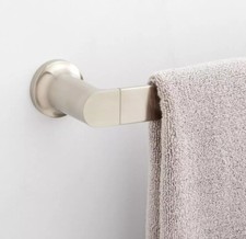 Signature Hardware Berwyn SHBW24TB2ZBN 24" Towel Bar Brushed Nickel