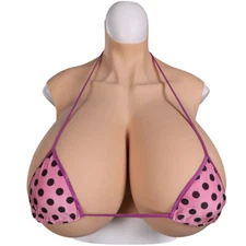Z Cup Huge Boobs Silicone Breast Forms Breast plate For Crossdresser Drag Queen