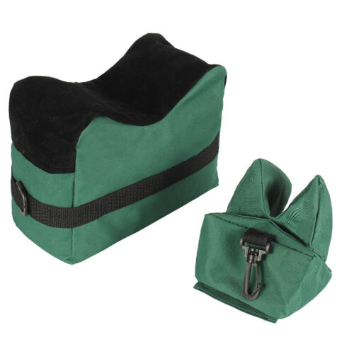 Shooting Range Sandsack Set Gewehrpistole Bankauflage Ständer vorne & hinten Jagdwerkzeug - Bild 14 von 15